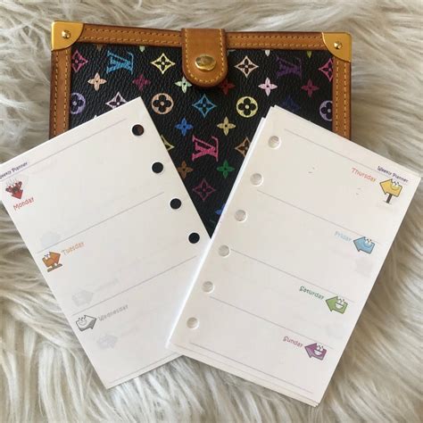 louis vuitton agenda pm inserts size|lv agenda pm refill size.